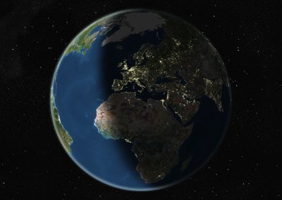 Globe Centered on Europe and Africa by Unknown